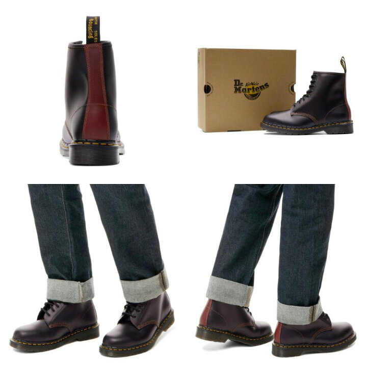 楽天市場】Dr.Martens ドクターマーチン 8ホールブーツ レザーブーツ 