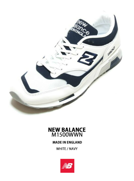 楽天市場】New Balance ニューバランス スニーカー M1500WWN WHITE 