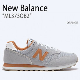 New Balance ニューバランス スニーカー ML373 ML373OB2 ORANGE NBPMDB132O オレンジ シューズ レザー 本革 メンズ レディース【中古】未使用品