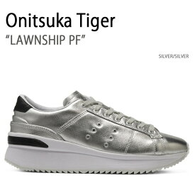 Onitsuka Tiger オニツカタイガー スニーカー LAWNSHIP PF SILVER SILVER ローンシップ シルバー メンズ レディース 男性用 女性用 男女兼用 1183A531.020【中古】未使用品