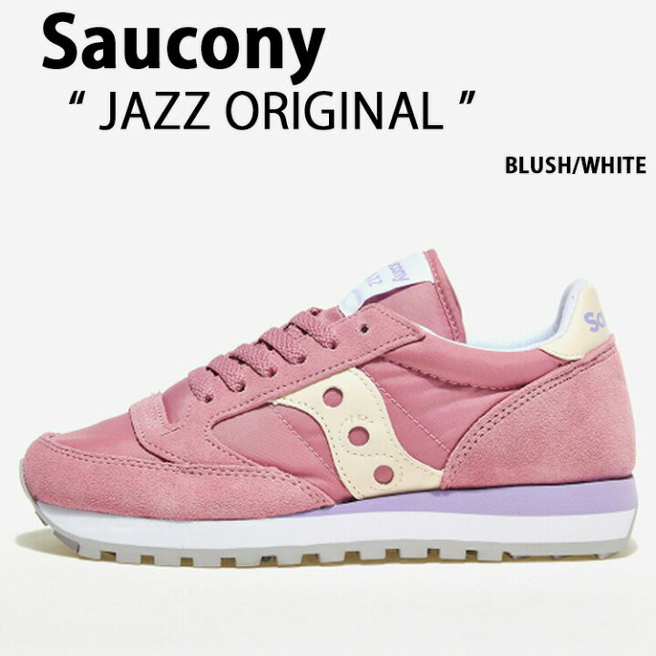 楽天市場】Saucony サッカニー スニーカー JAZZ ORIGINAL BLUSH WHITE 