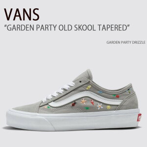 VANS �o���Y �X�j�[�J�[ OLD SKOOL TAPERED GARDEN PARTY DRIZZLE VN0005UGKAQ �I�[���h�X�N�[���e�[�p�[�h �����Y ���f�B�[�X �j���p �����p