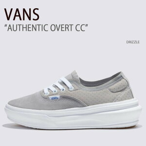 VANS �o���Y �X�j�[�J�[ AUTHENTIC OVERT CC DRIZZLE VN0007NVKAQ �I�[�Z���e�B�b�N�I�[�o�[�gCC �h���Y�� �����Y ���f�B�[�X �j���p �����p