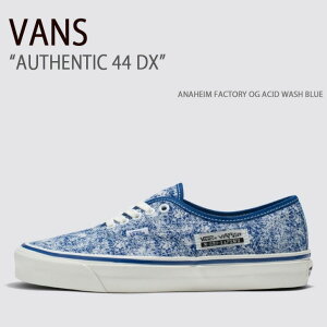 VANS oY Xj[J[ AUTHENTIC 44 DX ANAHEIM FACTORY OG ACID WASH BLUE VN0A4BVYBLU I[ZeBbN44DX Y fB[X jp p