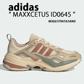 adidas アディダス スニーカー MAXXCETUS BEIGE CLAY SAND ID0645 マックスキャターズ ダッドシューズ デイリーシューズ ベージュ クレイ サンド メンズ レディース【中古】未使用品