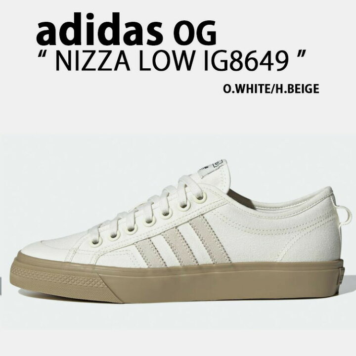 楽天市場】adidas originals アディダス スニーカー NIZZA LOW IG8649 
