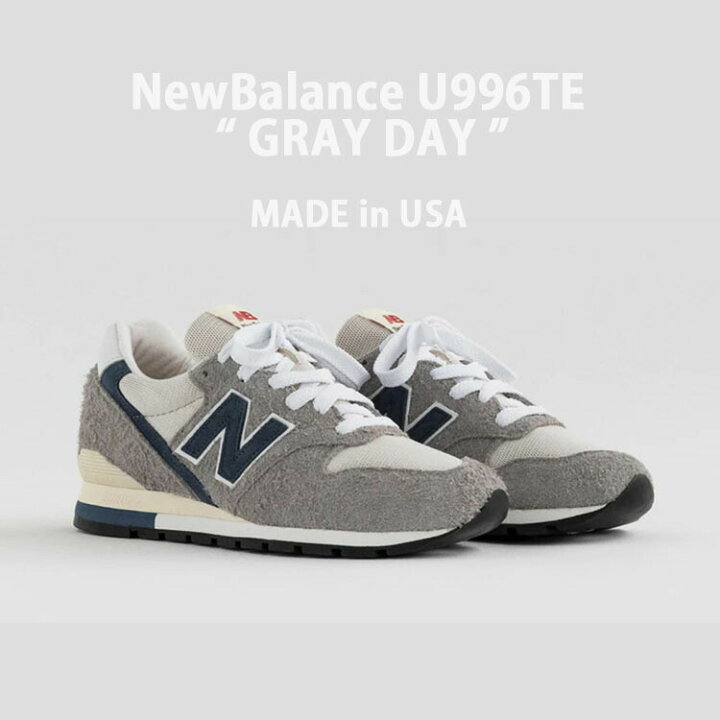 楽天市場】New Balance ニューバランス スニーカー U996TE GRAY NAVY 