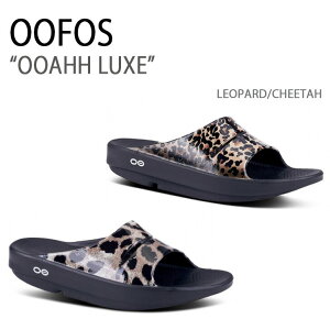 OOFOS E[tHX T_ OOAHH LUXE LEOPARD CHEETAH ̌^T_ ̌` V[T_ V[Y fB[X p