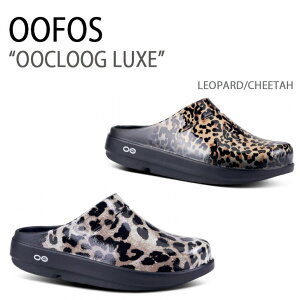 OOFOS E[tHX T_ OOCLOOG LUXE LEOPARD CHEETAH ̌^T_ ̌` T{T_ V[Y fB[X p