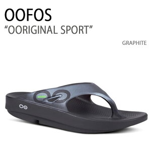OOFOS E[tHX T_ OORIGINAL SPORT GRAPHITE ̌^T_ ̌` r[`T_ V[Y Y jp