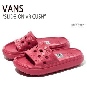 VANS oY T_ SLIDE-ON VR CUSH HOLLY BERRY VN000BCCZLD XChIVRNbV z[x[ Y fB[X jp p