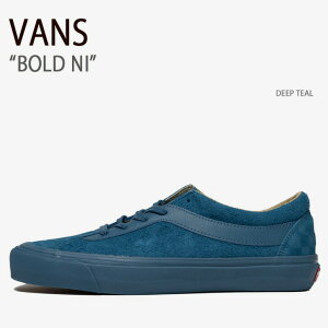 VANS �o���Y �X�j�[�J�[ BOLD NI DEEP TEAL VN0A3WLPCNQ �{�[���h�j�[ �f�B�[�v�e�[�� �����Y ���f�B�[�X �j���p �����p