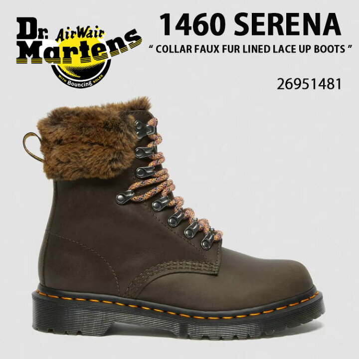 楽天市場】Dr.Martens ドクターマーチン 8ホールブーツ レザー ボア 