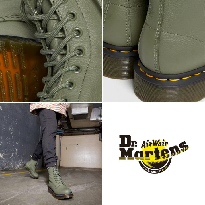 楽天市場】Dr.Martens ドクターマーチン 8ホールブーツ レザー 1460 