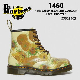 Dr.Martens ドクターマーチン 8ホールブーツ レザー 1460 PASCAL TIE DYE SUEDE LACE UP BOOTS 27928102 YELLOW PHANTOM FLORAL SHADOW BACKHAND タイダイ柄 ひまわり シューズ レディース 女性用【中古】未使用品