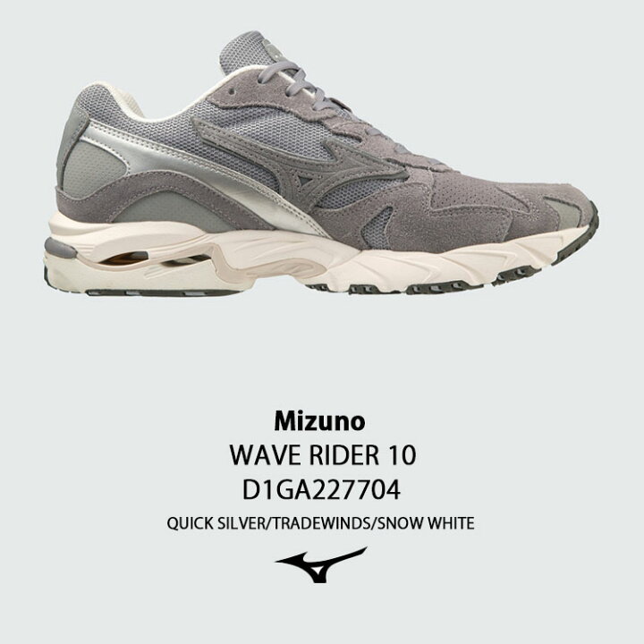 楽天市場】Mizuno ミズノ スニーカー WAVE RIDER 10 D1GA227704  