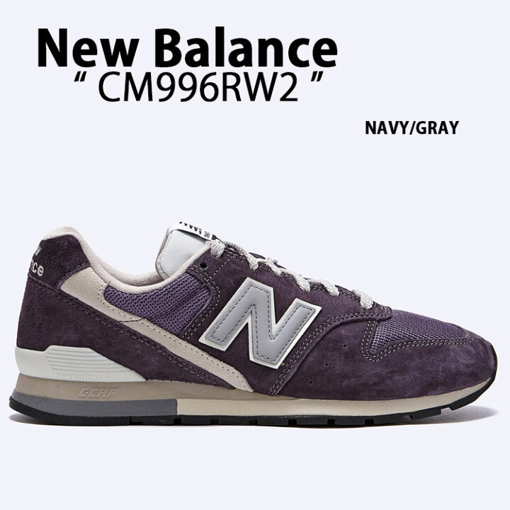 楽天市場】New Balance ニューバランス スニーカー CM996RW2 NAVY GRAY 