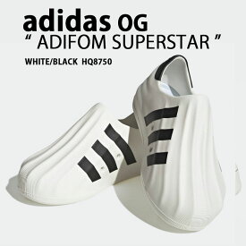 adidas originals アディダス スリッポン ADIFOM SUPERSTAR HQ8750 WHITE BLACK シューズ アディフォーム スパースター ホワイト ブラック メンズ レディース【中古】未使用品