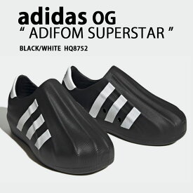 adidas originals アディダス スリッポン ADIFOM SUPERSTAR HQ8752 BLACK WHITE シューズ アディフォーム スパースター ブラック ホワイト メンズ レディース【中古】未使用品