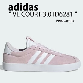 adidas アディダス スニーカー VL COURT 3.0 ID6281 VLコート3.0 ALMOST PINK CLOUD WHITE シューズ オールモウストピンク クラウドホワイト メンズ レディース【中古】未使用品