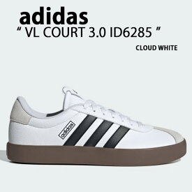 adidas アディダス スニーカー VL COURT 3.0 ID6285 VLコート3.0 CLOUD WHITE CORE BLACK GREY ONE シューズ クラウドホワイト コアブラック グレーワン メンズ レディース【中古】未使用品