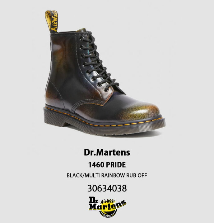 楽天市場】Dr.Martens ドクターマーチン 8ホールブーツ レザー 1460 