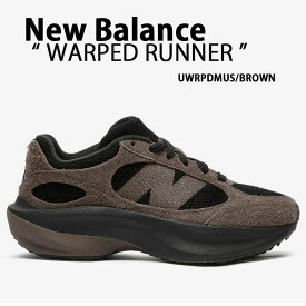 New Balance ニューバランス スニーカー WRPD RUNNER BROWN UWRPDMUS シューズ ワープドランナー スエード ブラウン メンズ レディース【中古】未使用品