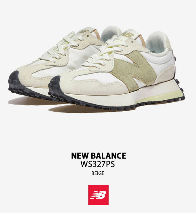 楽天市場】New Balance ニューバランス スニーカー 327 WS327PS BEIGE 