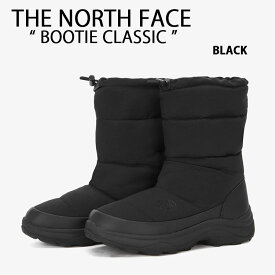 THE NORTH FACE ノースフェイス ブーツ BOOTIE CLASSIC ブーティ クラシック ダウンブーツ BLACK ミディ ミドルブーツ シューズ 外履き ブラック メンズ レディース NS99P55A NS99M52A【中古】未使用品