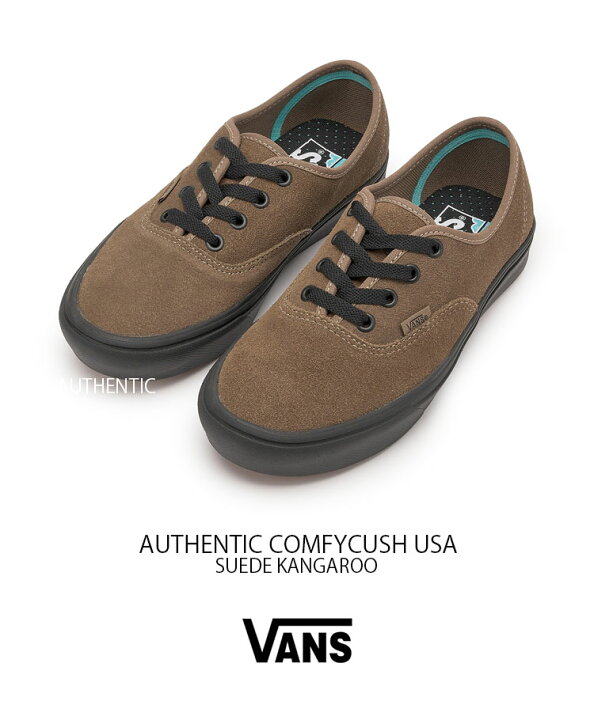 楽天市場】VANS バンズ スニーカー AUTHENTIC COMFYCUSH SUEDE 