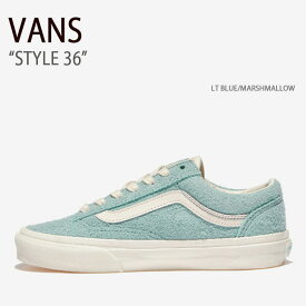 VANS バンズ スニーカー STYLE 36 LT BLUE MARSHMALLOW VN0A54F6D6L スタイル36 ライトブルー マシュマロ メンズ レディース 男性用 女性用【中古】未使用品