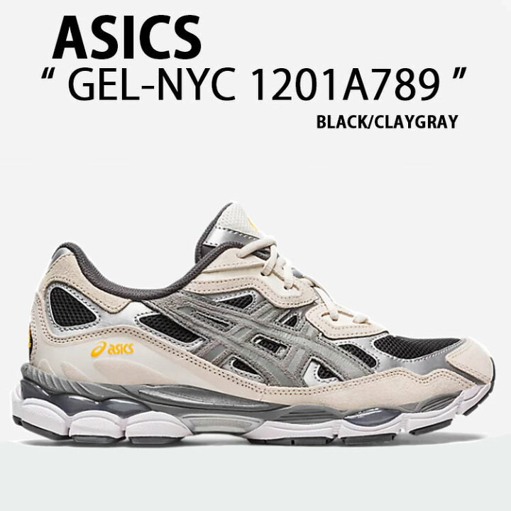 楽天市場】asics アシックス スニーカー GEL-NYC BLACK CLAY 