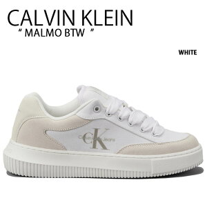 Calvin Klein �J���o���N���C�� �X�j�[�J�[ MALMO BTW SNEAKERS WHITE CK �V���[�Y �}����BTW�X�j�[�J�[ �z���C�g ���S YW014520K8 ���f�B�[�X �����p