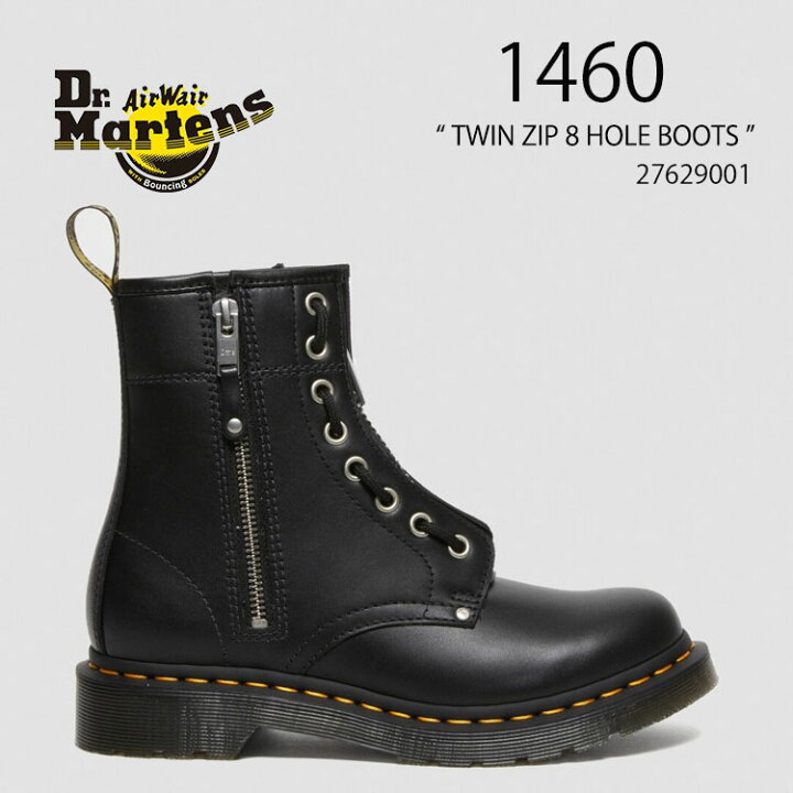 楽天市場】Dr.Martens ドクターマーチン 8ホール ブーツ 1460 TWIN ZIP 