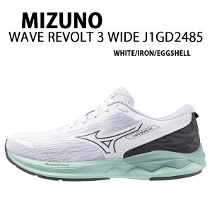 Mizuno ~Ym fB[X Xj[J[ REVOLT 3 WIDE WHITE IRON EGGSHELL J1GD248524 {g3 Ch V[Y jO W EH[LO ^E[X zCg AC GbOVF