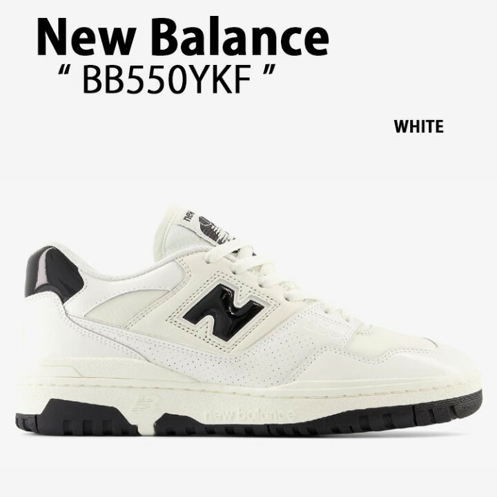 楽天市場】New Balance ニューバランス スニーカーBB550YKF ホワイト 