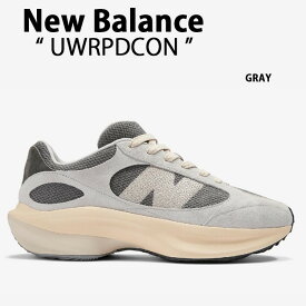 New Balance ニューバランス スニーカー WRPD RUNNER GRAY シューズ ワープドランナー スエード グレー メンズ レディース【中古】未使用品