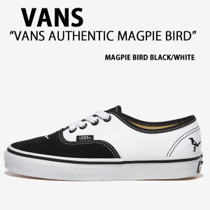 VANS oY Xj[J[ AUTHENTIC MAGPIE BIRD BLACK WHITE VN0009PVBPB I[ZeBbN }OpC o[h ubN zCg Y fB[X jp p