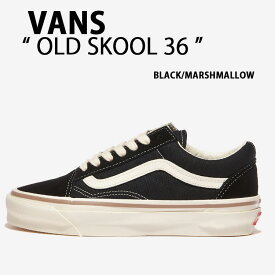 VANS バンズ スニーカー OLD SKOOL 36 BLACK MARSHMALLOW VN000CT91KP オールドスクール 36 ブラック マシュマロ メンズ レディース 男性用 女性用【中古】未使用品