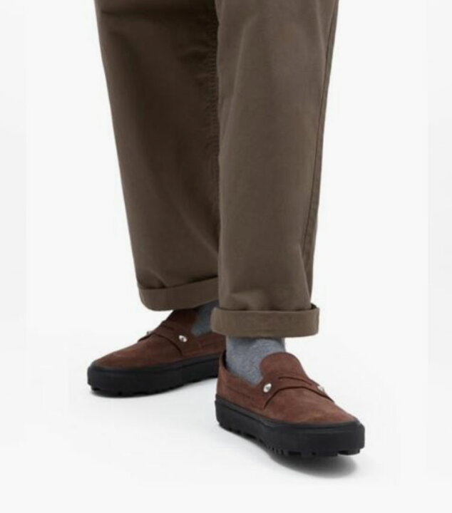 楽天市場】VANS バンズ ローファー STYLE 53 LOAFERS BROWN 