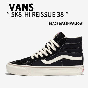 VANS oY Xj[J[ VANS SK8-Hi REISSUE 38 BLACK MARSHMALLOW VN000CTB1KP XP[gnC [V38 ubN }V} Y fB[X jp p