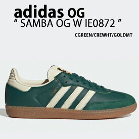 adidas originals アディダス スニーカー SAMBA OG W IE0872 サンバ オリジナル CGREEN CREWHT GOLDMT グリーン クリームホワイト ゴールド メンズ レディース【中古】未使用品