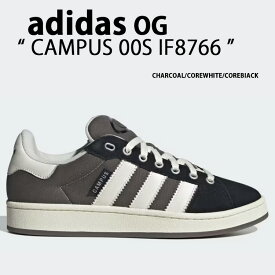 adidas Originals アディダス オリジナルス CAMPUS 00S IF8766 CHARCOAL CORE WHITE CORE BIACK キャンパス00S チャコール コアホワイト コアブラック メンズ レディース 男性用 女性用【中古】未使用品