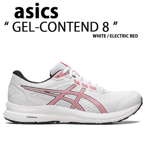 ASICS AVbNX Xj[J[ GEL-CONTEND 8 1011B492-103 WHITE ELECTRIC RED Q Reh 8 zCg GNgbNbh V[Y jOV[Y Y