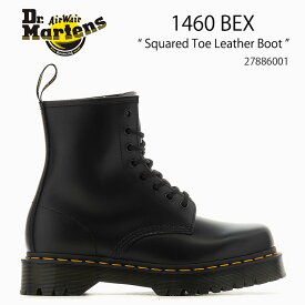 Dr.Martens ドクターマーチン 1460 Bex Squared Toe Leather Boot 27886001 Black ブラック レディース 女性用【中古】未使用品