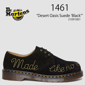 Dr.Martens ドクターマーチン レザーシューズ Desert Oasis Suede ‘Black 31091001 3EYE 3ホール シューズ スエード スウェード デザート ブラック メンズ 男性用【中古】未使用品