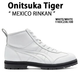 Onitsuka Tiger オニツカタイガー スニーカー MEXICO RINKAN WHITE メキシコ リンカン メンズ レディース 男性用 女性用 1183C238.100【中古】未使用品