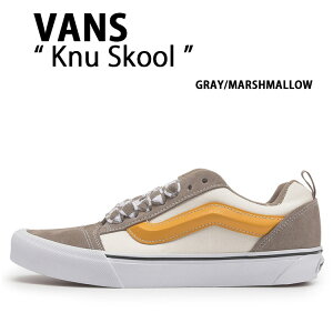 VANS oY Xj[J[ VANS Knu Skool GRAY MARSHMALLOW VN0009QC0BP j[XN[ XG[h O[ }V} Y fB[X jp p