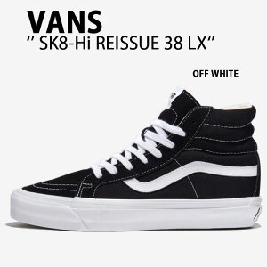 VANS oY Xj[J[ SK8-Hi REISSUE 38 LX BLACK WHITE VN000CR0BA2 XP[gnC [V 38 LX ubN zCg Y fB[X jp p