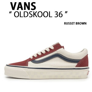 VANS �o���Y �X�j�[�J�[ OLDSKOOL 36 TWILL RUSSET BROWN VN000CT97BF �I�[���h�X�N�[�� 36�g�D�E�B�� ���V�b�g�u���E�� �����Y ���f�B�[�X �j���p �����p